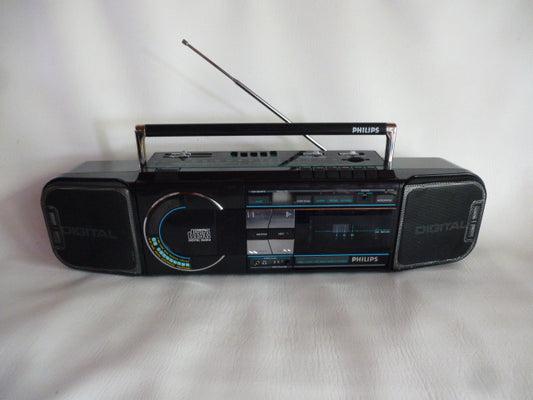 Radio cassette CD boombox « vintage » Philips D8884