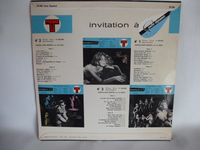 Disque 33 tours Teppaz " invitation à...N°4"