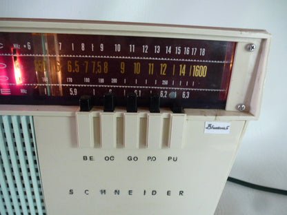 Schneider "Bluetooth" vintage tube radio