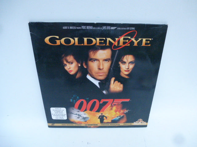 Laser disc film Goldeneye "James bond"