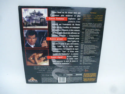 Laser disc film Goldeneye "James bond"