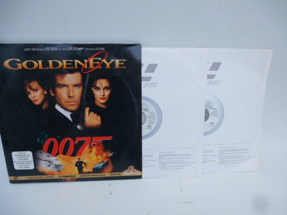 Laser disc film Goldeneye "James bond"