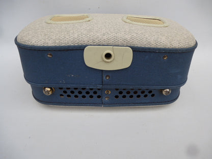 Electrophone vintage Teppaz Octave bleu air France