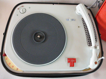 Teppaz Oscar 65 “Vintage” tube electrophone “LUXE” version
