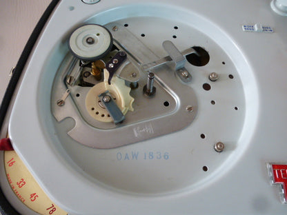 Teppaz Oscar 65 “Vintage” tube electrophone “LUXE” version