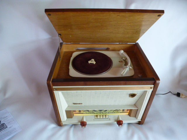 Combiné radiophono à lampes Ténor T48A "FM et bluetooth"