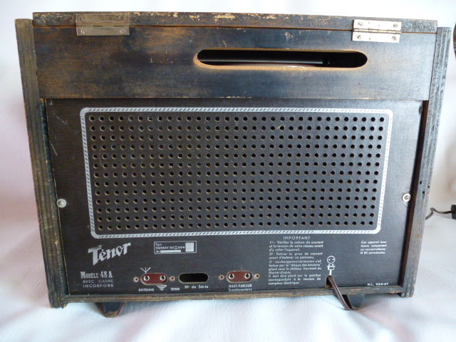 Combiné radiophono à lampes Ténor T48A "FM et bluetooth"