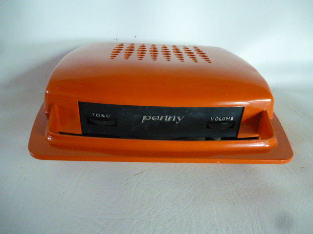 Mange-disques Penny piles secteur orange