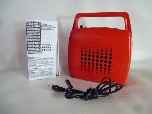 Mange-disques Penny piles secteur rouge