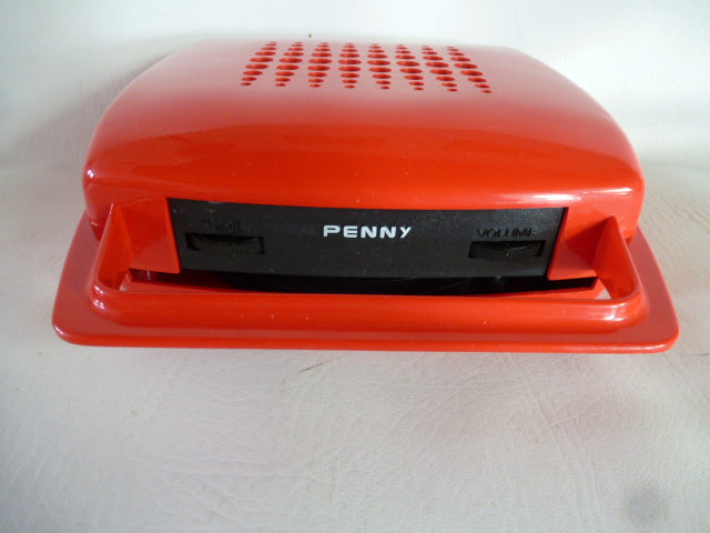 Mange-disques Penny piles secteur rouge