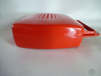 Mange-disques Penny piles secteur rouge