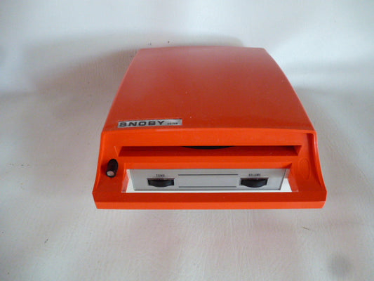 mange disques Snoby piles/secteur orange