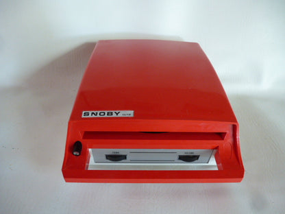 mange disques Snoby piles/secteur rouge