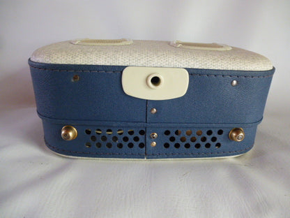 Electrophone vintage Teppaz Octave bleu air France