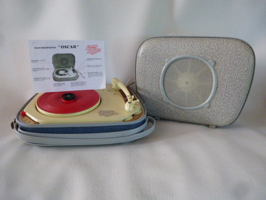 Electrophone « vintage » à lampe Teppaz oscar