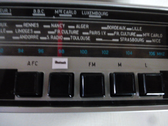 Optalix TO308 FM vintage radio brown