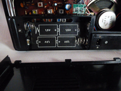 Optalix TO308 FM vintage radio brown