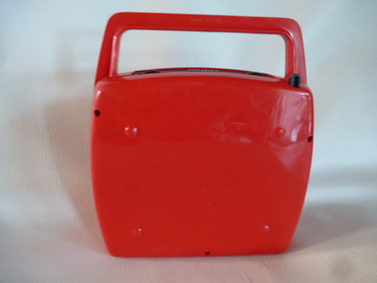 Penny record player, red mains batteries 