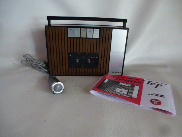 Magnétophone à cassettes Teppaz Trans Tep