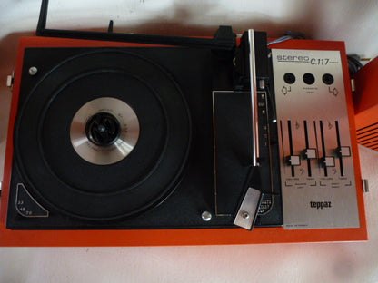 Teppaz STC117 Stereo Record Player with Auto Changer