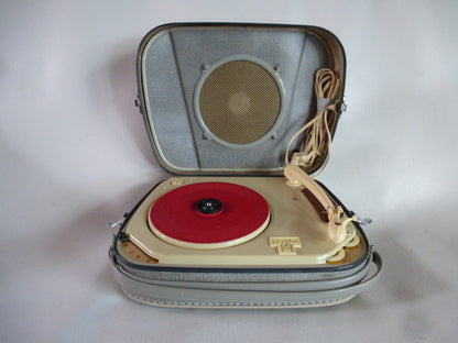 Teppaz Oscar vintage tube record player