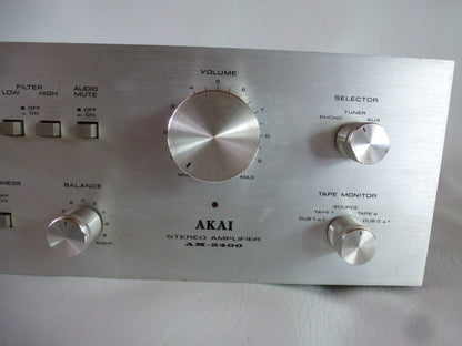 Akaï AM2400 type high fidelity amplifier 