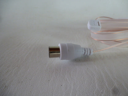 Antenne FM ruban fiche coaxiale