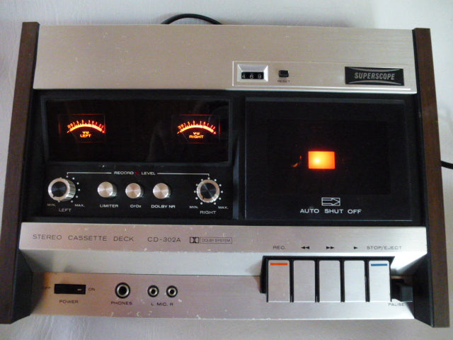 Platine cassette Superscope by Marantz CD-302A