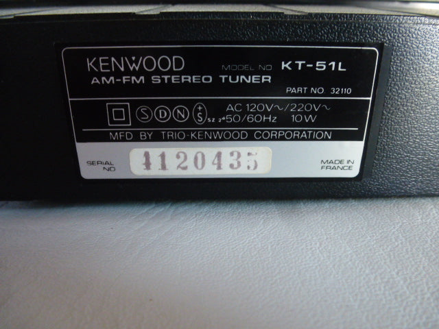 Tuner Kenwood KT-51L
