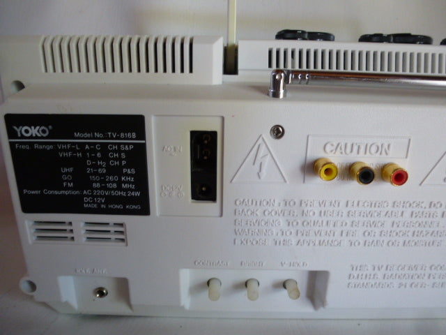 Radio cassette télé Yoko TV-816B