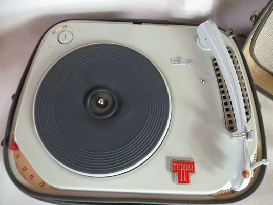 Electrophone « vintage » à lampes Teppaz Oscar 65 version « LUXE »