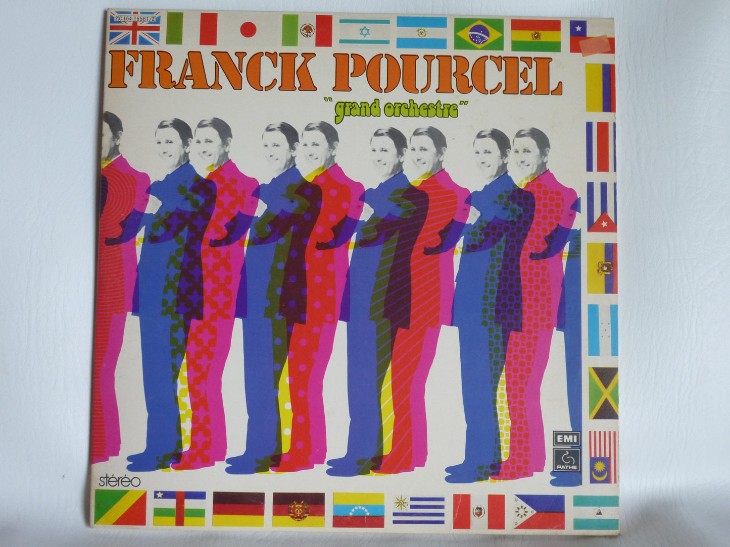 Double disque 33 tours Franck Pourcel « All over the world »